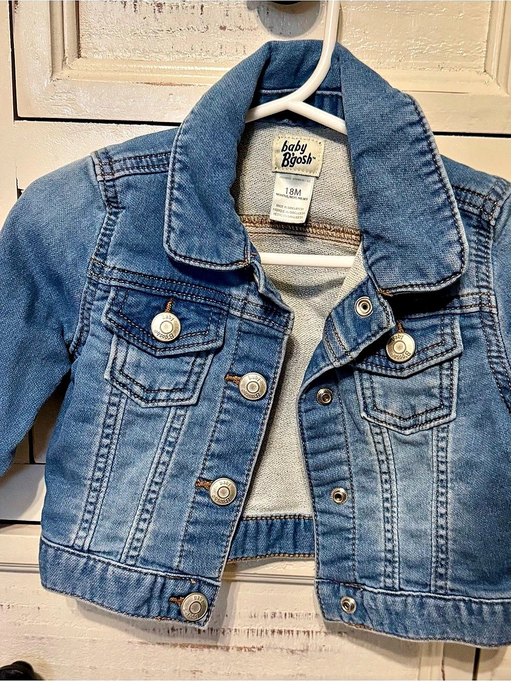 Baby B'Gosh Baby Denim Jacket Blue Baby 18M Like New